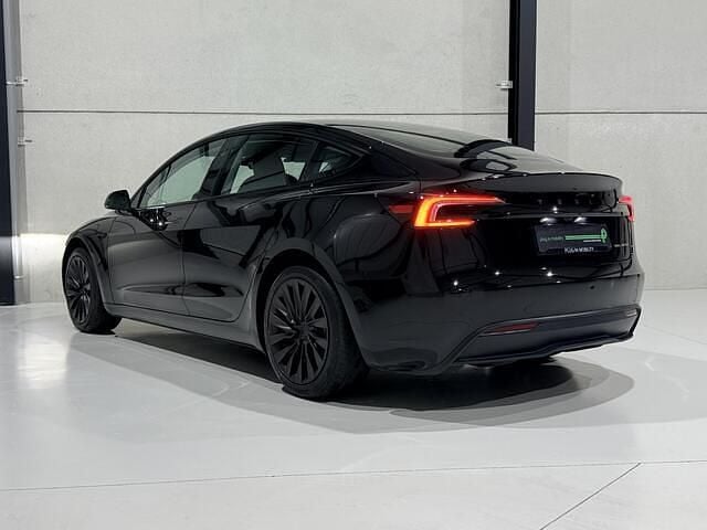 Occasion Tesla Model 3 Long Range AWD 366 kW (498 PK) 2024 Zwart Sedan