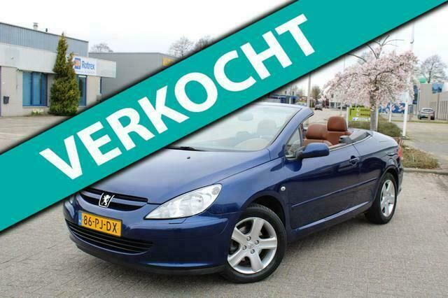 Blauw Gebruikt 2004 Peugeot 307 CC Cabriolet | € 3.499 (Eerlijke prijs) - Afbeelding 1/4