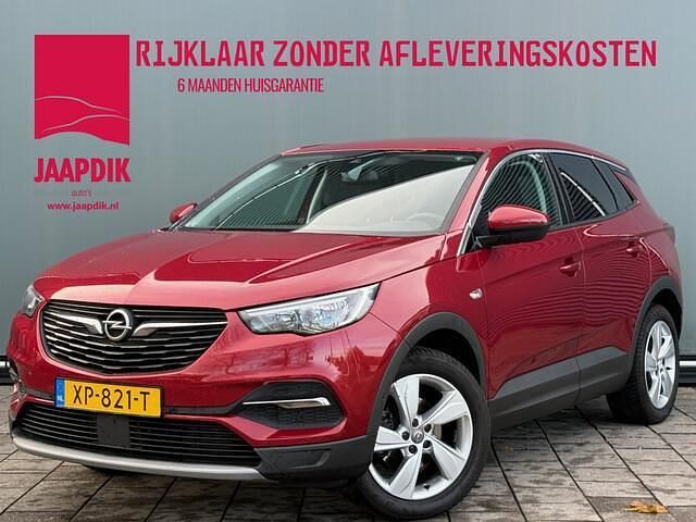 Rood (metallic) Occasion 2019 Opel Grandland X Executive SUV | € 13.444 (Eerlijke prijs) - Afbeelding 1/4