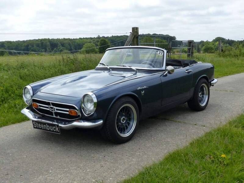 Blauwdark blue metallic Gebruikt 1969 Honda S800 S Cabriolet | € 58.000 - Afbeelding 1/4