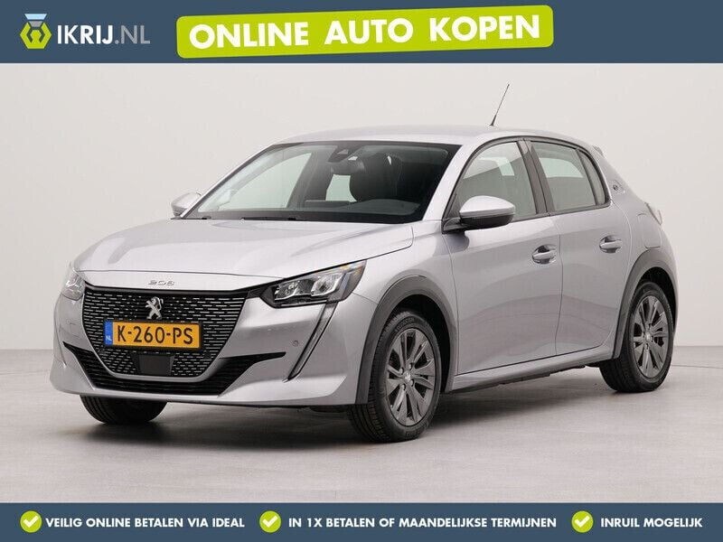 Grijs Gebruikt 2020 Peugeot e-208 Allure Hatchback | € 15.450 (Goede deal) - Afbeelding 1/3