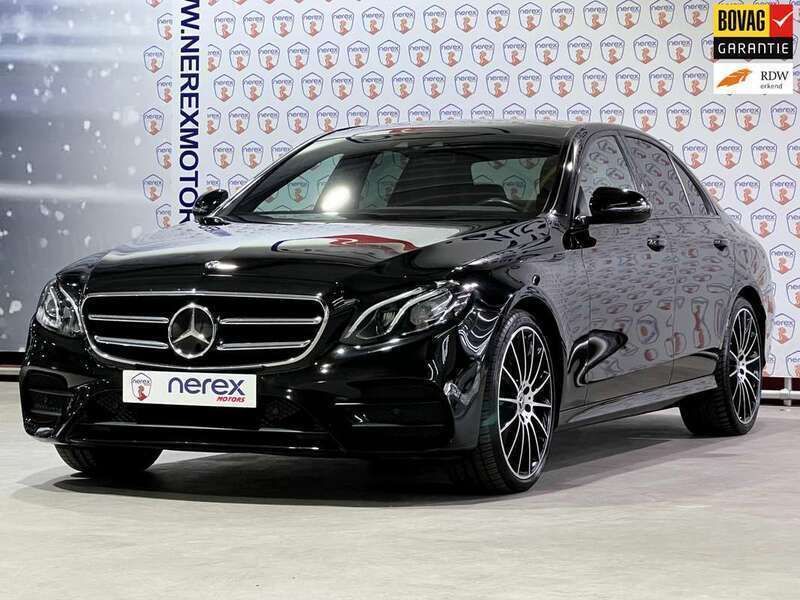 Zwart Gebruikt 2019 Mercedes E450 AMG line Sedan | € 43.945 - Afbeelding 1/4