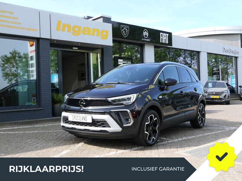 Zwart Gebruikt 2023 Opel Crossland X Ultimate SUV | € 22.990 (Iets duurder) - Afbeelding 1/4