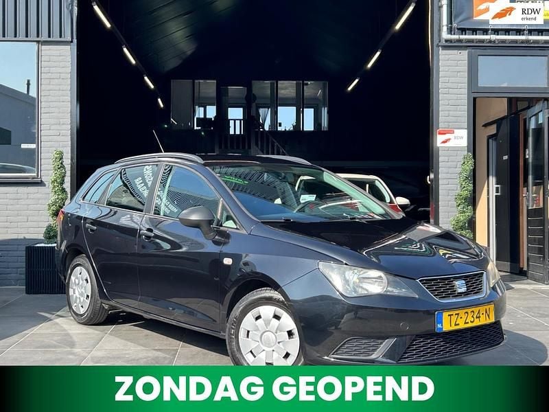 Zwart Occasion 2013 Seat Ibiza ST Reference Stationwagen | € 4.994 (Eerlijke prijs) - Afbeelding 1/4