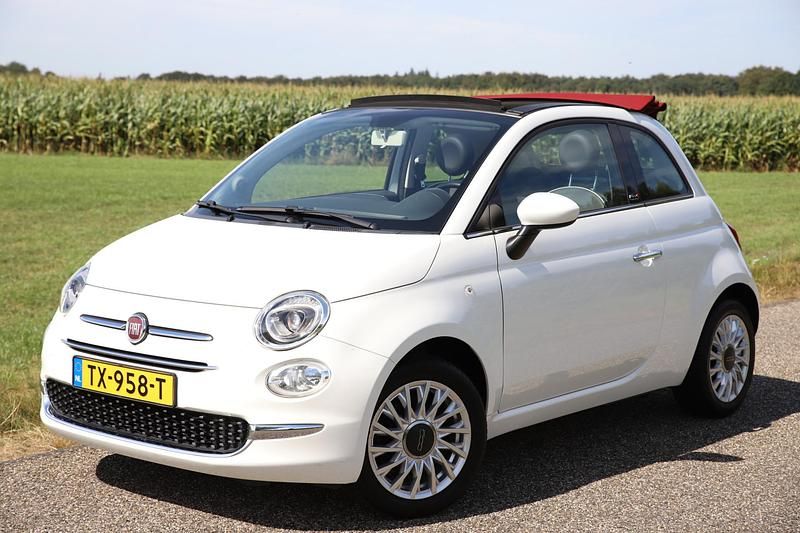 Wit Gebruikt 2017 Fiat 500C Cabriolet | € 11.495 (Eerlijke prijs) - Afbeelding 1/4