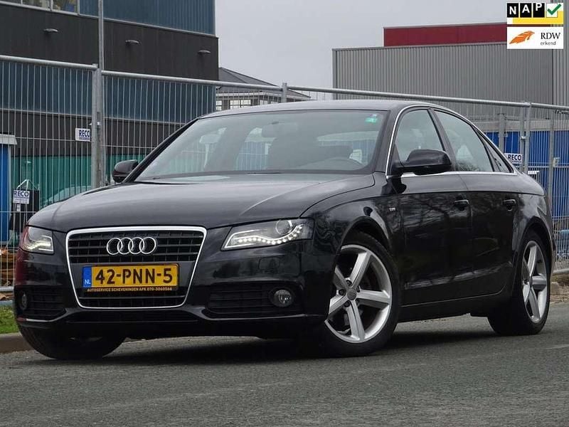 Occasion Audi A4 S-Line 161 PK (118 kW) 2011 Zwart Sedan