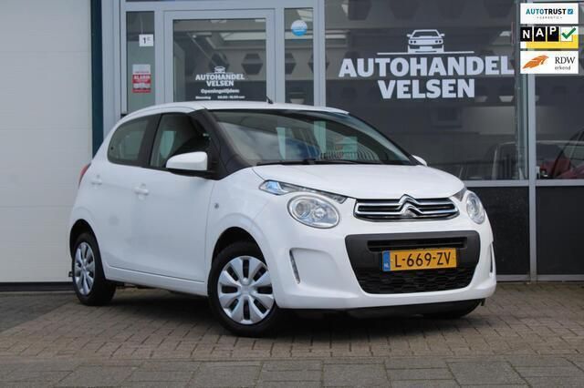 Wit Gebruikt 2021 Citroën C1 Feel Hatchback | € 8.990 (Eerlijke prijs) - Afbeelding 1/4