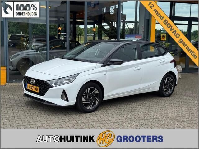 Wit Gebruikt 2021 Hyundai i20 Comfort Hatchback | € 16.990 (Eerlijke prijs) - Afbeelding 1/4