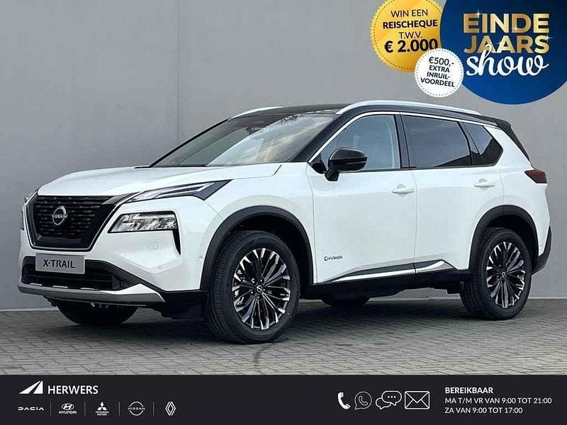 Wit Nieuw 2025 Nissan X-Trail Tekna SUV | € 57.653 (Eerlijke prijs) - Afbeelding 1/4