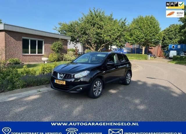 Zwart Gebruikt 2010 Nissan Qashqai Tekna SUV | € 8.995 (Iets duurder) - Afbeelding 1/4