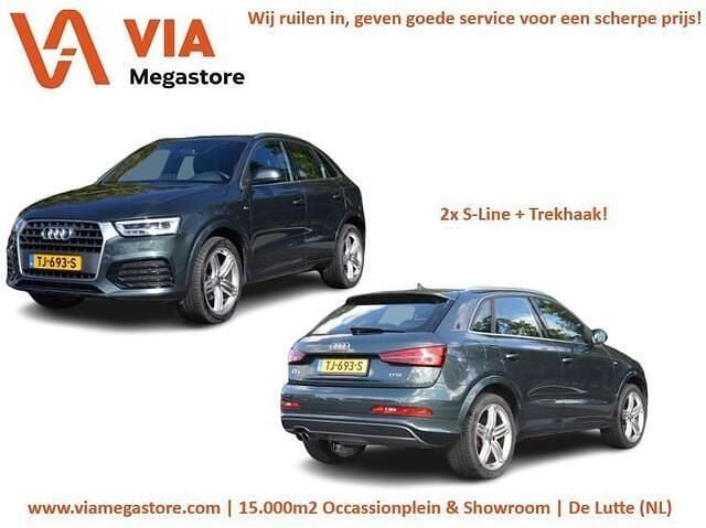 Groen (metallic) Occasion 2018 Audi Q3 S-Line SUV | € 22.500 (Goede deal) - Afbeelding 1/4
