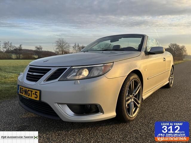 Grijs Occasion 2008 Saab 9-3 Cabriolet Aero Cabriolet | € 18.950 - Afbeelding 1/4
