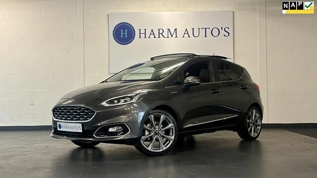 Grijs Gebruikt 2019 Ford Fiesta Vignale Hatchback | € 14.499 (Eerlijke prijs) - Afbeelding 1/4