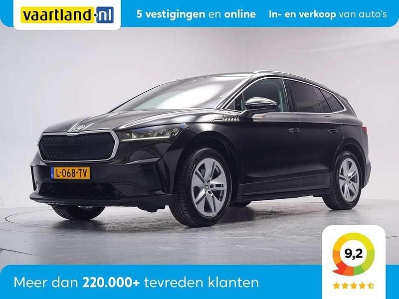 Zwart Gebruikt 2021 Skoda Enyaq iV Business Line SUV | € 21.309 (Goede deal) - Afbeelding 1/4