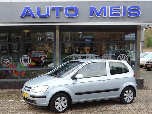 Blauw Gebruikt 2003 Hyundai Getz GLS Hatchback | € 1.395 (Eerlijke prijs) - Afbeelding 1/4