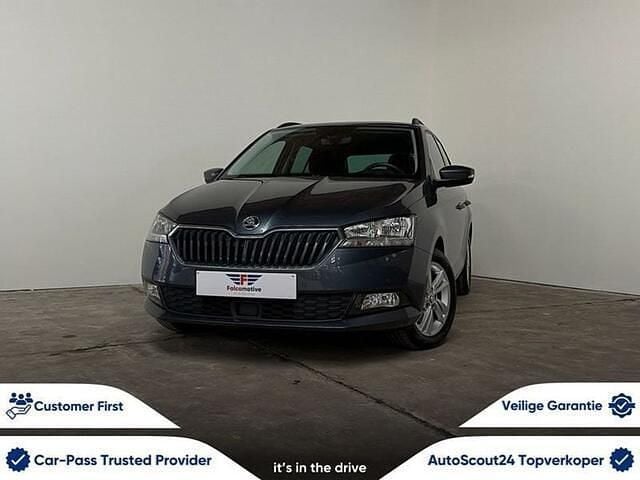 Grijs Gebruikt 2021 Skoda Fabia Ambition Stationwagen | € 14.500 (Super prijs) - Afbeelding 1/2
