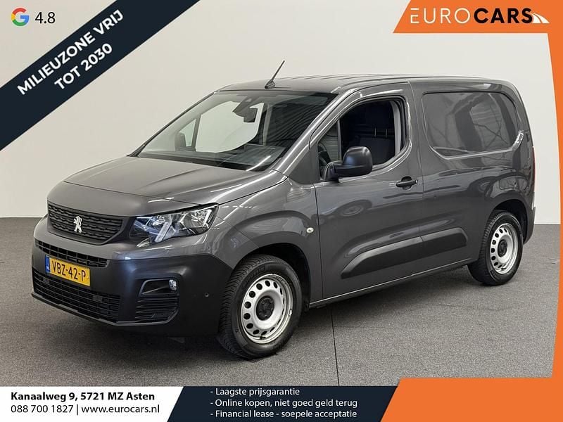 Grijs Gebruikt 2019 Peugeot Partner Premium MPV | € 12.890 (Eerlijke prijs) - Afbeelding 1/4