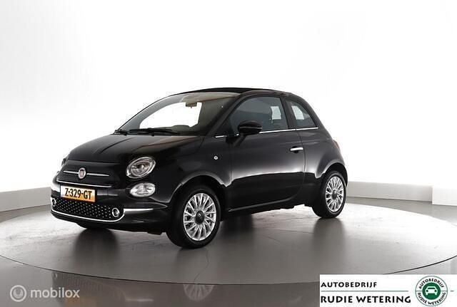 Zwart Gebruikt 2024 Fiat 500 Dolcevita Cabriolet | € 18.750 (Iets duurder) - Afbeelding 1/4