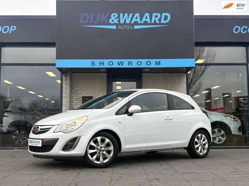 Wit Gebruikt 2012 Opel Corsa Color Edition Hatchback | € 2.900 (Iets duurder) - Afbeelding 1/4