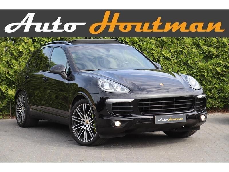 Zwart Gebruikt 2015 Porsche Cayenne SUV | € 23.950 (Super prijs) - Afbeelding 1/4