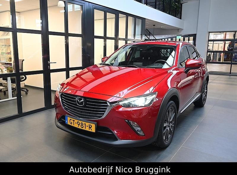 Rood Occasion 2015 Mazda CX-3 SUV | € 16.950 (Eerlijke prijs) - Afbeelding 1/4
