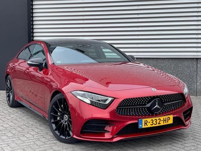 Occasion Mercedes CLS400 AMG line 340 PK (250 kW) 2018 Rood, metallic lak Sedan
