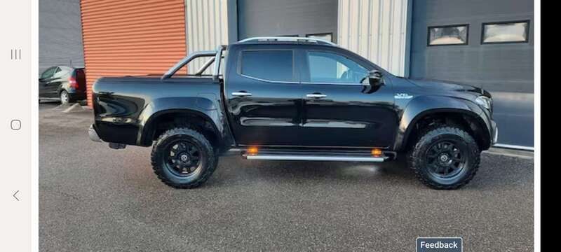 Zwart Gebruikt 2019 Mercedes X350 Pickup | € 42.000 (Iets duurder) - Afbeelding 1/4