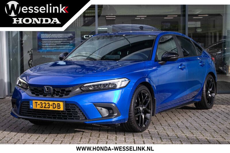 Blauw Gebruikt 2023 Honda Civic Sport Hatchback | € 33.950 (Eerlijke prijs) - Afbeelding 1/4
