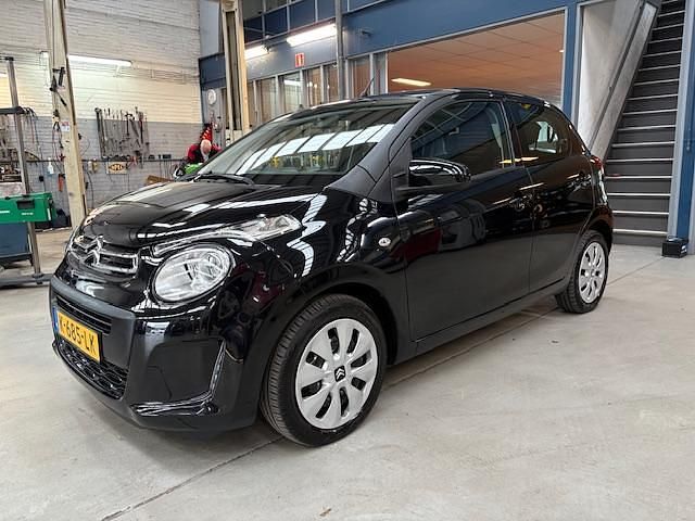 Zwart Gebruikt 2021 Citroën C1 Feel Hatchback | € 9.250 (Eerlijke prijs) - Afbeelding 1/4