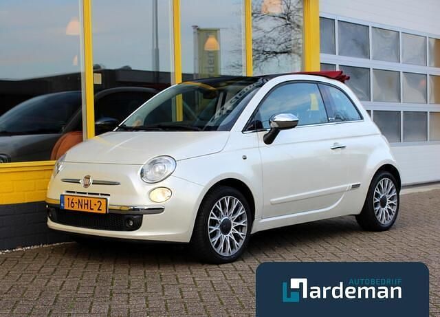 Wit Occasion 2010 Fiat 500C Lounge Cabriolet | € 6.950 (Eerlijke prijs) - Afbeelding 1/4