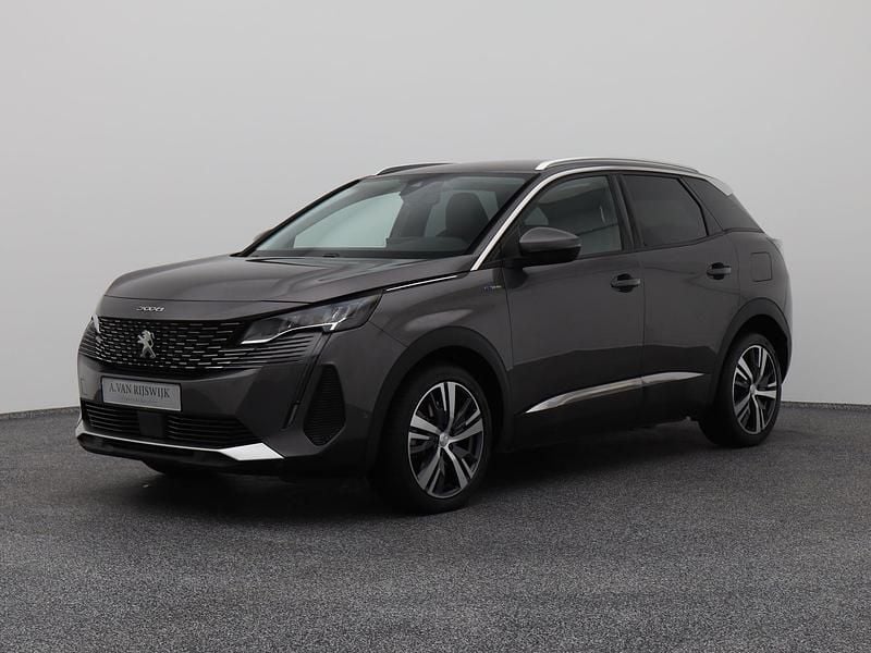 Grijs Gebruikt 2021 Peugeot 3008 Allure SUV | € 21.400 (Goede deal) - Afbeelding 1/4