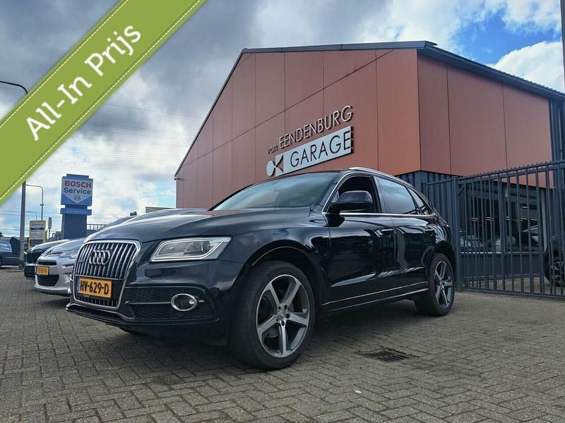 Zwart Gebruikt 2016 Audi Q5 Sport SUV | € 24.949 (Eerlijke prijs) - Afbeelding 1/4