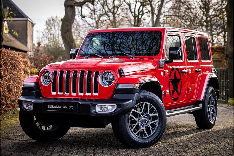Occasion Jeep Wrangler Unlimited Overland 2021 Rood SUV