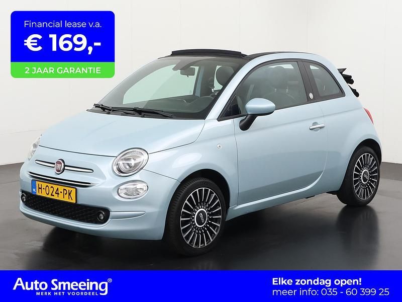Groen Occasion 2020 Fiat 500C Launch Edition Cabriolet | € 14.740 (Eerlijke prijs) - Afbeelding 1/4