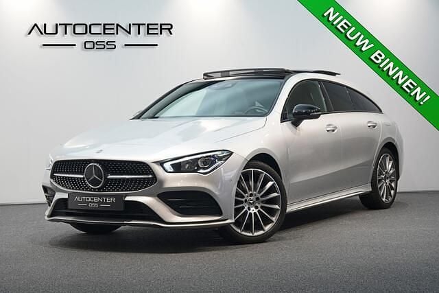 Zilver Gebruikt 2021 Mercedes CLA250 Shooting Brake AMG Stationwagen | € 31.945 (Eerlijke prijs) - Afbeelding 1/4