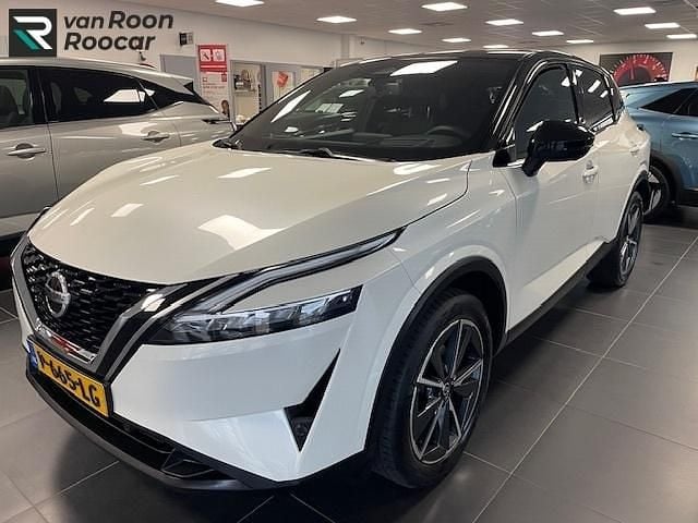 Wit Gebruikt 2022 Nissan Qashqai Tekna SUV | € 28.495 (Eerlijke prijs) - Afbeelding 1/4
