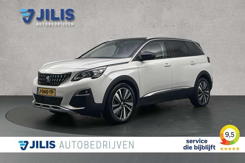 Wit Gebruikt 2020 Peugeot 5008 Allure MPV | € 15.850 (Goede deal) - Afbeelding 1/3