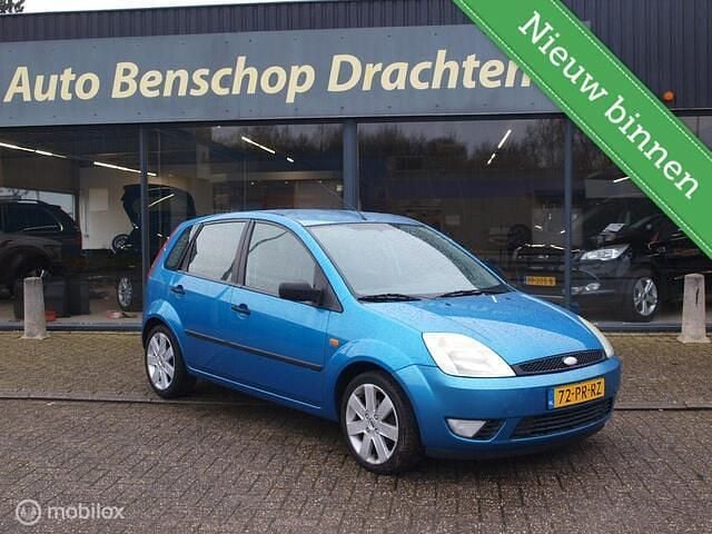 Occasion Ford Fiesta Futura 69 PK (50 kW) 2004 Blauw Hatchback