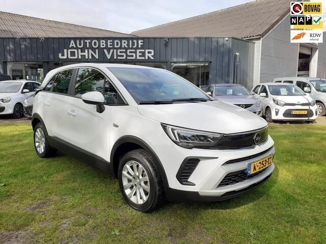 Wit Gebruikt 2021 Opel Crossland Elegance SUV | € 17.900 (Eerlijke prijs) - Afbeelding 1/4