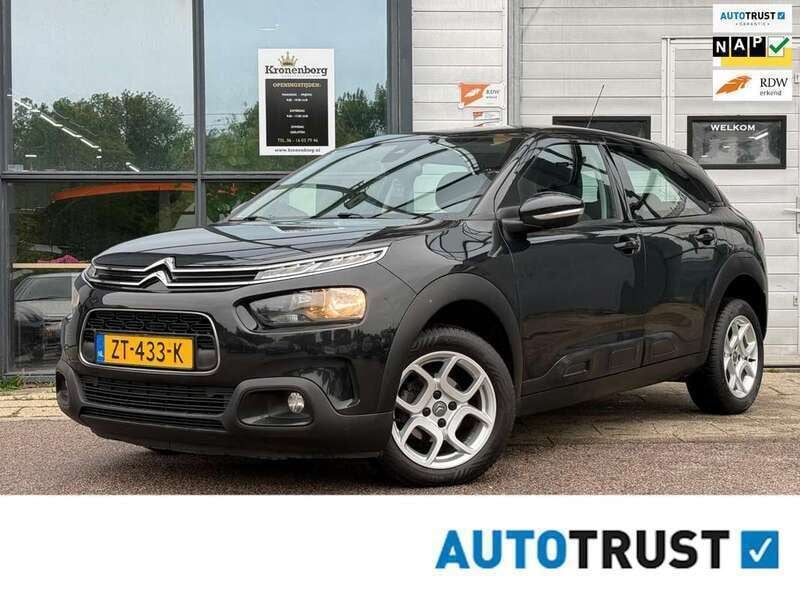 Zwart Gebruikt 2019 Citroën C4 Cactus Business Class Hatchback | € 12.999 (Eerlijke prijs) - Afbeelding 1/4