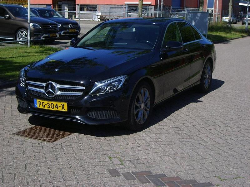 Occasion Mercedes C180 Prestige 157 PK (115 kW) 2016 Zwart Sedan