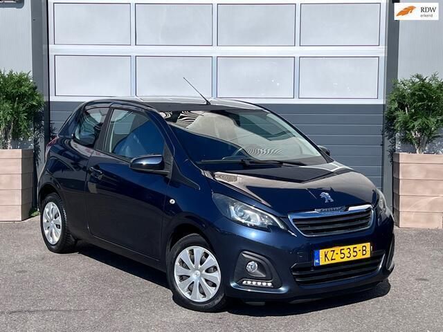 Blauw Gebruikt 2016 Peugeot 108 Active Hatchback | € 4.499 (Eerlijke prijs) - Afbeelding 1/4