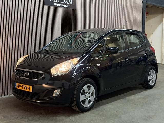 Occasion Kia Venga Plus 90 PK (66 kW) 2012 Zwart Hatchback