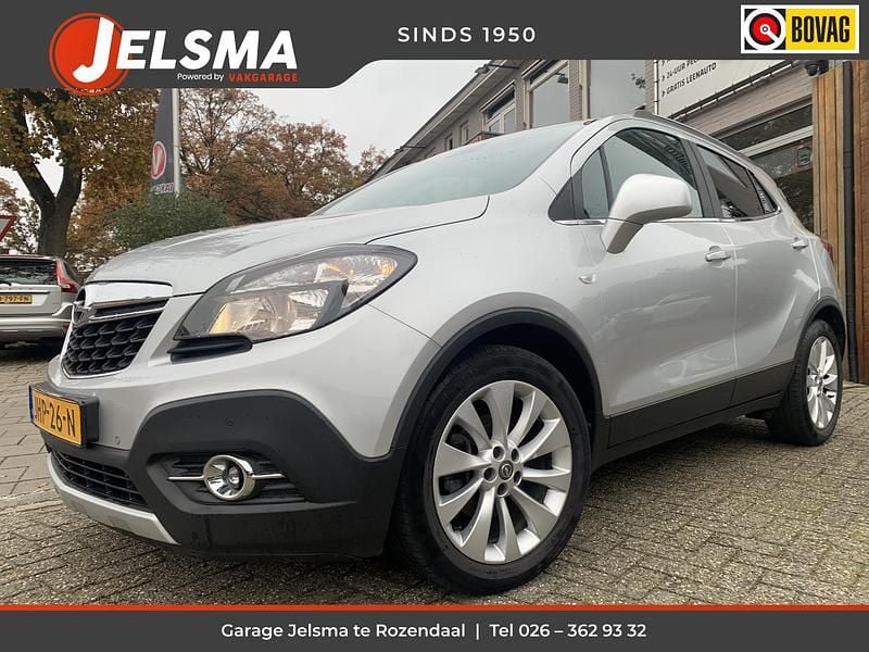 Grijs (metallic) Gebruikt 2016 Opel Mokka X Cosmo SUV | € 10.900 (Eerlijke prijs) - Afbeelding 1/4