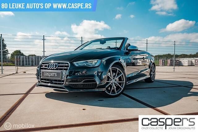 Zwart Gebruikt 2015 Audi S3 Cabriolet Proline Cabriolet | € 31.990 - Afbeelding 1/4