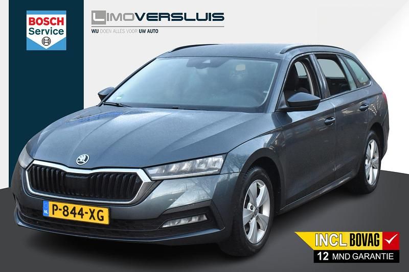 Grijs Occasion 2021 Skoda Octavia Business Line Stationwagen | € 20.840 (Eerlijke prijs) - Afbeelding 1/4