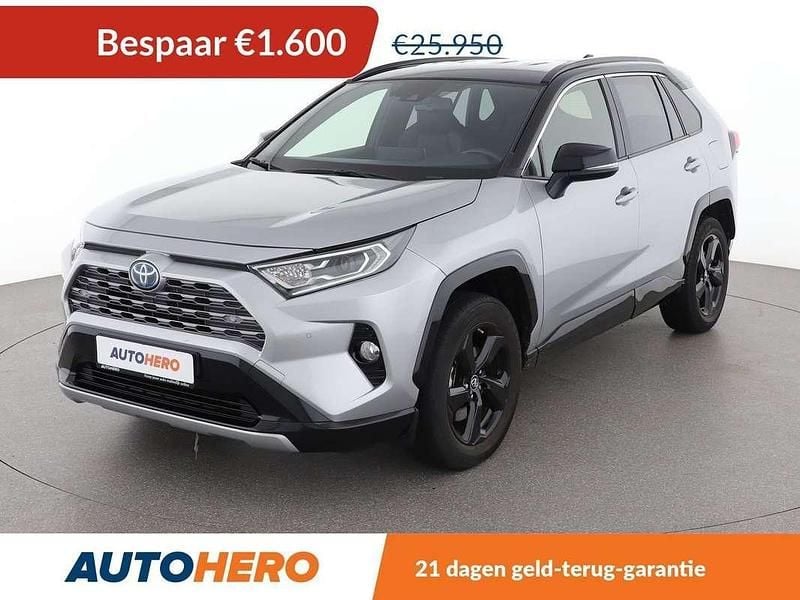 Zilver Gebruikt 2019 Toyota RAV4 Hybrid Style SUV | € 24.549 (Super prijs) - Afbeelding 1/3
