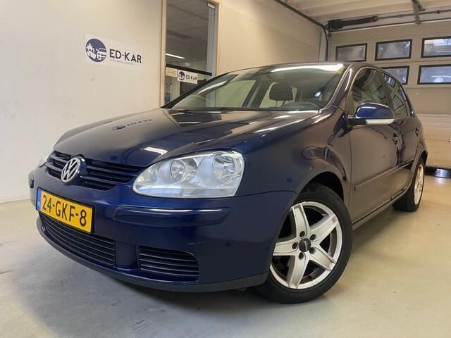 Blauw, metallic lak Gebruikt 2008 VW Golf VI Comfortline Hatchback | € 2.695 - Afbeelding 1/4