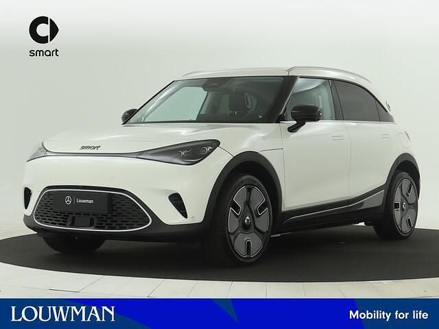 Digital white metallic (licht wit metallic) Gebruikt 2025 Smart #1 Edition #1 SUV | € 39.995 (Iets duurder) - Afbeelding 1/4