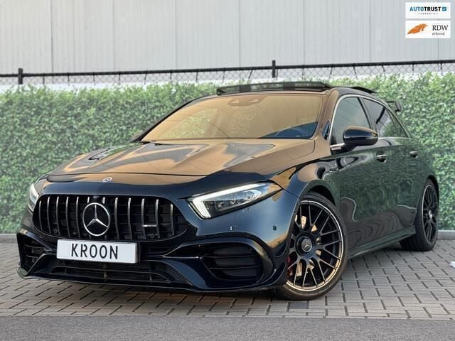 Zwart Gebruikt 2021 Mercedes A45 AMG AMG Hatchback | € 52.450 (Super prijs) - Afbeelding 1/4